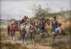 Ludwik Gędłek (1847 Kraków - 1904 Wiedeń), Odpoczynek