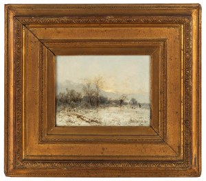Zygmunt Sidorowicz (1846 Lwów - 1881 Wiedeń), Zimą, 1880 r.