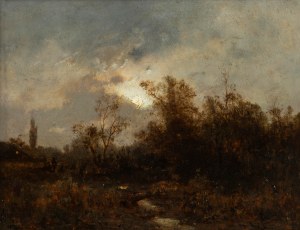 Zygmunt Sidorowicz (1846 Lwów - 1881 Wiedeń), O zmierzchu