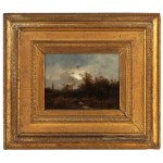 Zygmunt Sidorowicz (1846 Lviv - 1881 Vienna), On Dusk