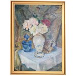 Kazimierz Sichulski (1879 Lviv - 1942 there), Still life with flowers, 1934.