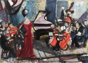 Zygmunt Menkes (1896 Lwów - 1986 Riverdale), Koncert