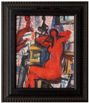 Zygmunt Menkes (1896 Lwów - 1986 Riverdale), Czerwony akt