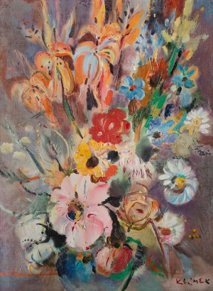 Ludwik Klimek (1912 Skoczów - 1992 Nicea), Kwiaty