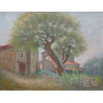 Jakub Markiel (1911 Łódź - 2008 Paryż), Arbre devant la ferme