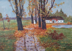 Bronisława Rychter-Janowska (1868 Kraków - 1953 tamże), Przed dworkiem