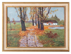 Bronisława Rychter-Janowska (1868 Kraków - 1953 tamże), Przed dworkiem
