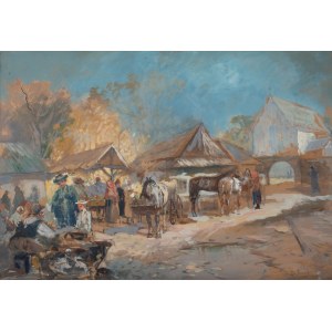 Stanisław Batowski-Kaczor (1866 Ľvov - 1946 tamtiež), Na trhu