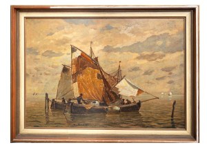 Ludwig Dill (1848 Gernsbach - 1940 Karlsruhe), Łodzie