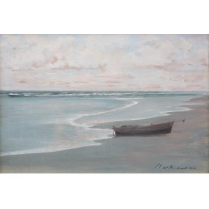 Marian Mokwa (1889 Malary - 1987 Sopoty), Nad brzegiem, pred rokom 1939.