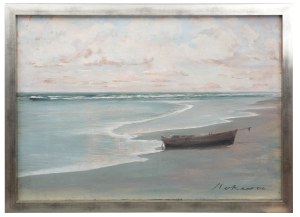 Marian Mokwa (1889 Malary - 1987 Sopot), Nad brzegiem, przed 1939 r.