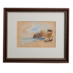 Marian Mokwa (1889 Malary - 1987 Sopoty), Loď na brehu