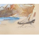 Marian Mokwa (1889 Malary - 1987 Sopoty), Loď na brehu