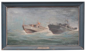 Henryk Baranowski (1932 Starogard Gdański - 2005 Gdynia), Kutry torpedowe, 1963 r. Kutry torpedowe, 1963 r.