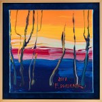 Edward Dwurnik, Landscape, 2017