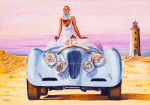 Krzysztof Tanajewski, 1952 Jaguar XK120C, 2025