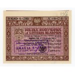 23 Polish State Class Lottery, Krakow 1931 D (162)