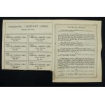 Przemysł i Eksport Leśny S.A. in Warsaw - 25 x 1,000 marks 1922 (206)