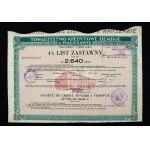 TKZ Warsaw, 4% mortgage bond, 2640 zlotys, 1935 (214)