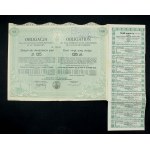 Conversion Loan of the City of Warsaw - bond 125 zlotys 1926 (218)