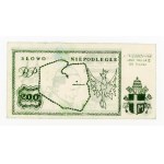 Solidarity, 200 zlotych brick - John Paul II (428)