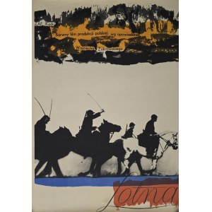Wojciech Zamecznik (1923-1967), Plakat do filmu Lotna, 1959