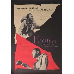Roman Cieślewicz (1930-1996), Plakat do filmu Eroica, 1957