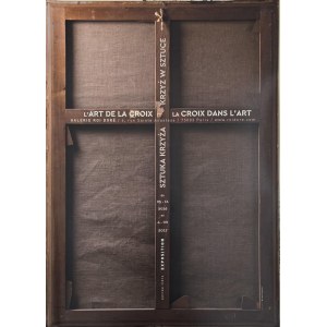 Michal Batory (b. 1959), Poster from the exhibition The Art of the Cross. The Cross in Art, Roi Dore Gallery, Paris, 2016-2017