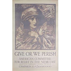 Władysław Teodor Benda, Give or we perish / Propaganda poster