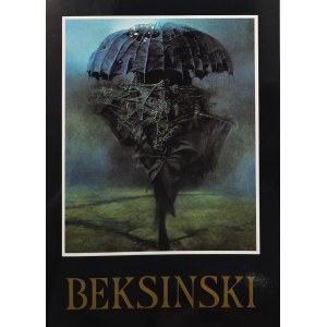 Folder / invitation to Zdzislaw Beksinski exhibition, Galerie Valmay, Paris, 1986 / Zdzislaw Beksinski