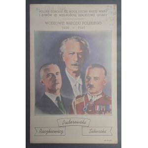 Chiefs of the Polish nation / Patriotic poster