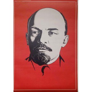 Russian / Soviet propaganda poster (Russia / USSR): Lenin, 1980s.