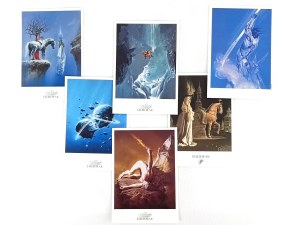 Wojtek Siudmak, Art fantastique (zestaw sześciu kolekcjonerskich kart pocztowych)