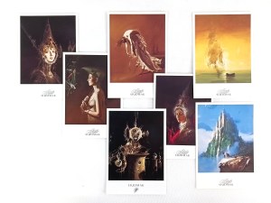 Wojtek Siudmak, Art fantastique (zestaw siedmiu kolekcjonerskich kart pocztowych)