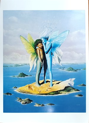 Wojtek Siudmak, Art fantastique (zestaw pocztówka kolekcjonerska + dwie zakładki)