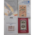 2012 [4 AUCTION CATALOGS, 4,500 SHARES] Auktionhaus Gutowski. FHW. TWO.