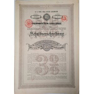 1896. AUSTRIAN IMPERIAL AND ROYAL STATE RAILWAYS, PRAGUE–DUCHCOV.