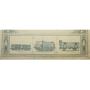 1910. THE ROEUX RAILROAD WORKS IN BELGIUM.