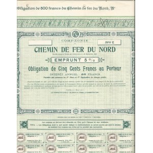 1915. ŽELEZNICE NA SEVERE FRANCÚZSKA.