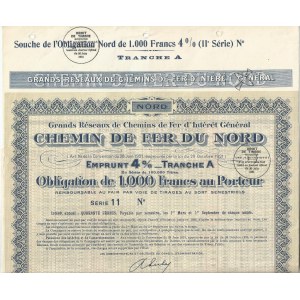 1931. THE RAILROADS OF NORTHERN FRANCE.