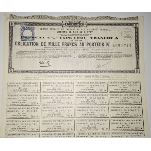 1931. WIELKIE KOLEJE PAŃSTWOWE FRANCJI.