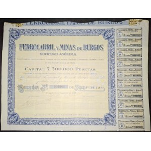 1920. BURGOS RAILROAD AND MINING COMPANY.