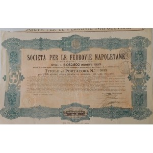 1926. NAPLES RAILROAD COMPANY.