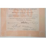 1911. BLACK SEA–KUBAŃ RAILWAY. Black Sea–Kuban Railway Company.