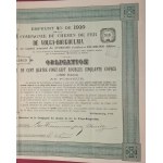 1910. VOLGA-BOUGULMA RAILROAD. Compagnie du Chemin de Fer de Volga-Bougulma.