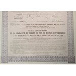 1914. MOSCOW-KYIV-VORONEZH RAILROAD. Compagnie du Chemin de Fer de Moscou-Kiev-Voronege.