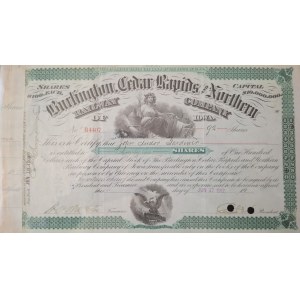 1902. BURLINGTON, CEDAR RAPIDS AND NORTHERN RAILWAY COMPANY OF IOWA.