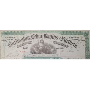1902. BURLINGTON, CEDAR RAPIDS AND NORTHERN RAILWAY COMPANY OF IOWA.