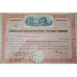 1930. CAMDEN AND BURLINGTON COUNTY RAILWAY COMPANY.