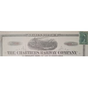 1891. CHARTIERS RAILWAY COMPANY. $5,000.